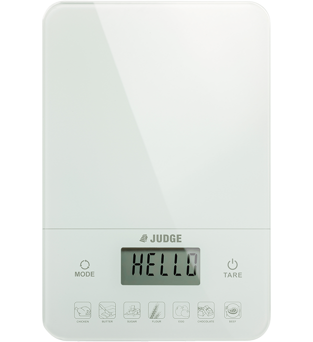 Judge Kitchen Diet Scale with Calorie Conversion, LCD Display & Volume Measure – Kitchen Scales Collection