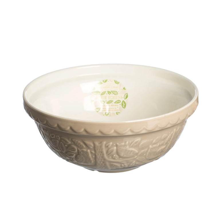 Mason Cash In The Forest Owl Stone Mixing Bowl 26cm – Durable Stoneware Bowl for Food Preparation & Baking