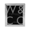 Impressions Silver Plated Frame With Beaded edge 6 X 8