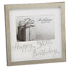 Birthday by Juliana Silverplated Box Frame