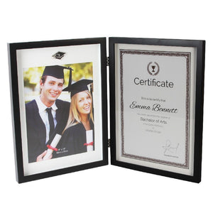 Graduation Hinged Photo Frame  Certificate Holder