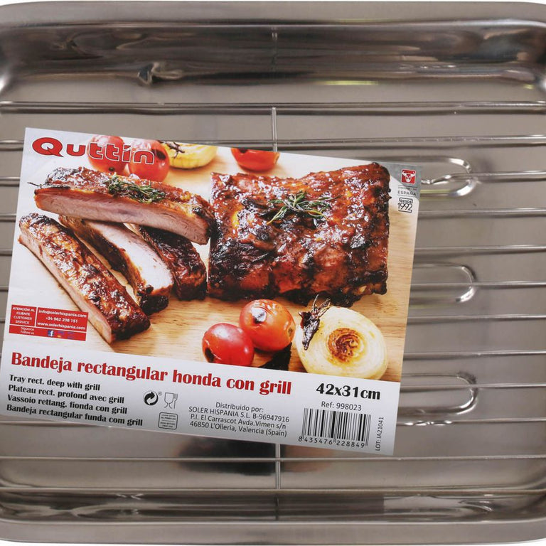Quttin Deep Tray With Grill