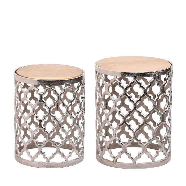 Hestia Set Of 2 Tables 43cm  50cm