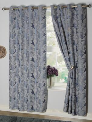 Rhode Curtains  Blue
