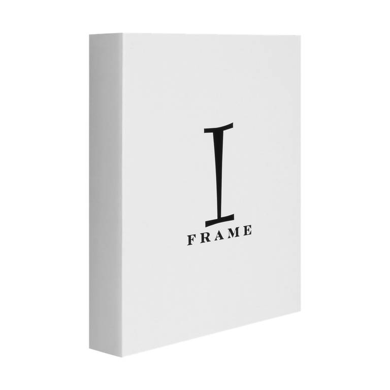 6 X 8  IFRAME PLASTIC BLACK PHOTO FRAME