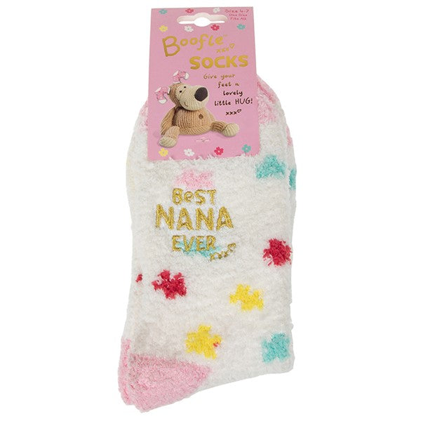 Boofle Fluffy Socks Nana