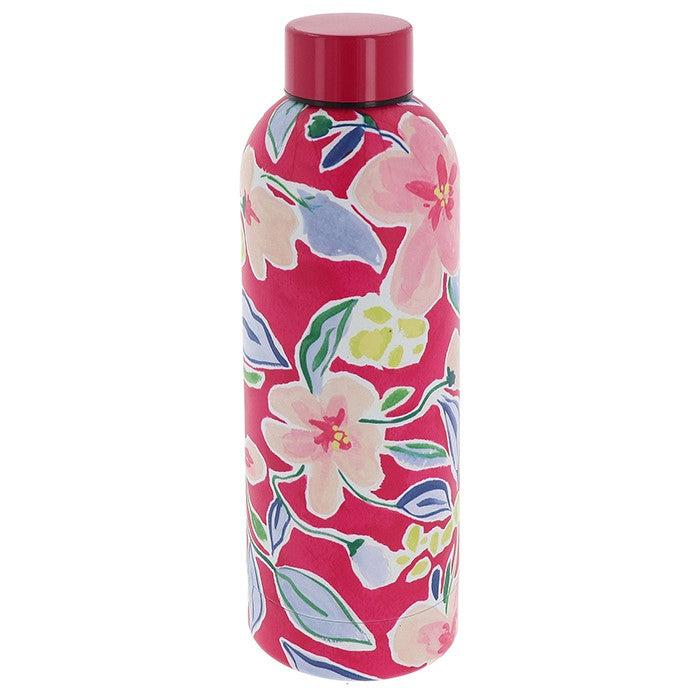 Hydration Bottle Floral Pink