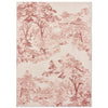 Ted Baker Landscape Toile Rug Light Pink