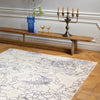 Brink & Campman Ted Baker Linear Floral Rug Blue