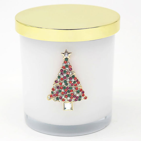 Gold Tree Candle