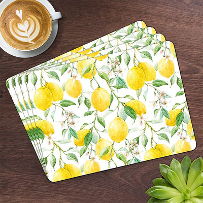 Lemon Grove Placemats Set of 4
