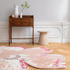 Brink & Campman Ted Baker Shaped Magnolia Rug Light Pink