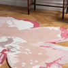 Brink & Campman Ted Baker Shaped Magnolia Rug Light Pink