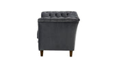 Newport 2 Seater Grey Velvet