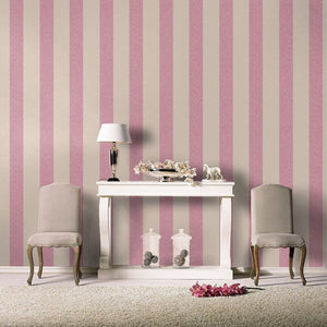 Florentine Fabric Stripe Pattern Wallpaper