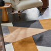 Harlequin Popova Rug Caramel Slate Shell