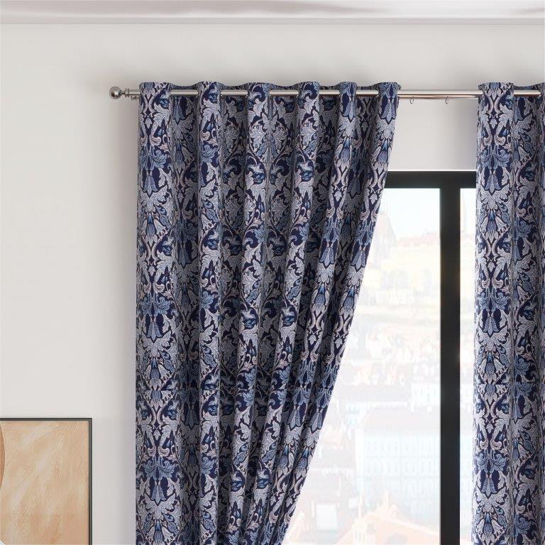 Regal Curtains  Navy