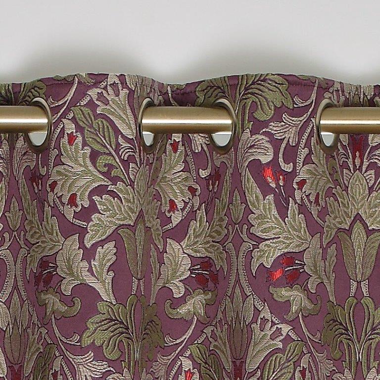 Regal Curtains  Plum
