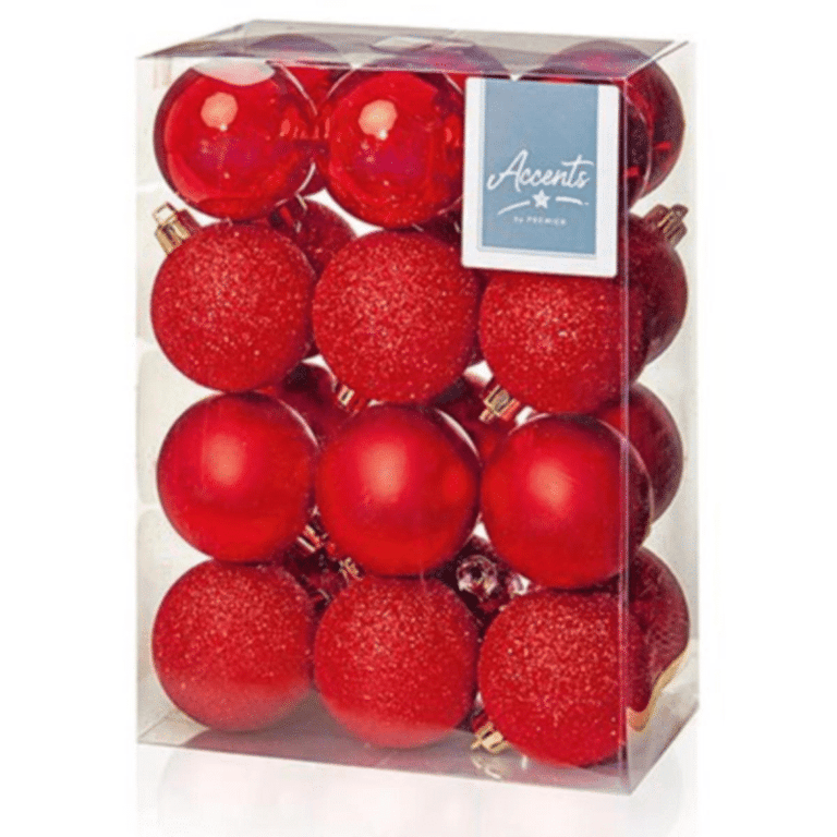 The Red Multi Finish Balls