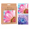 8 Square Notecards Floral 135 x 135mm
