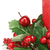 25CM Red Berry Candle Ring