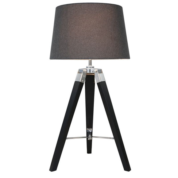 Black Tripod Table Lamp
