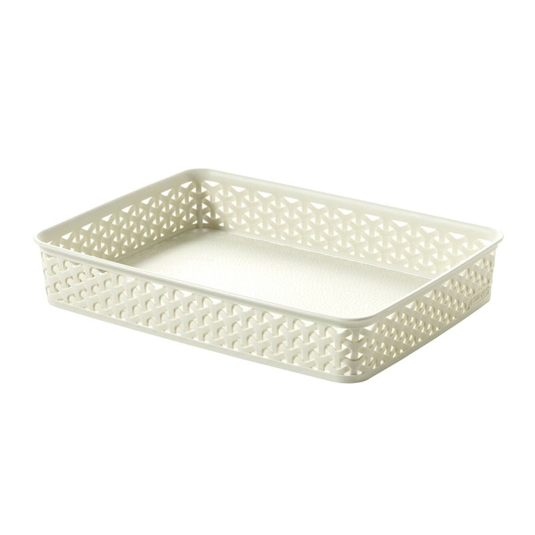 Curver My Style Rattan Effect Storage Tray
