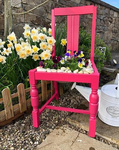 Fleetwood Shabbyie Furniture Paint Collection  Deep Pink