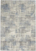 Nourison Solace Rug 03 Ivory Grey Blue