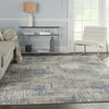 Nourison Solace Rug 03 Ivory Grey Blue