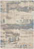 Nourison Solace Rug 07 Ivory Grey Blue