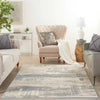 Nourison Solace Rug 07 Ivory Grey Blue