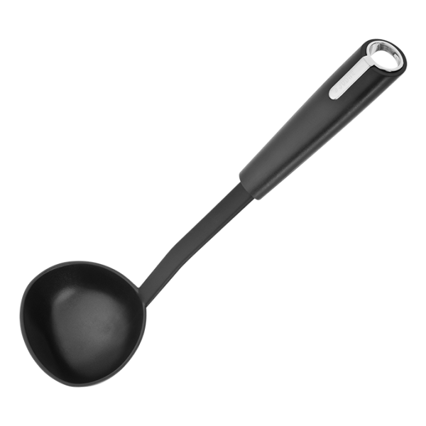 Judge Satin Black Soup Ladle