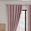 Toulon Interlined Eyelet Curtains  Blossom