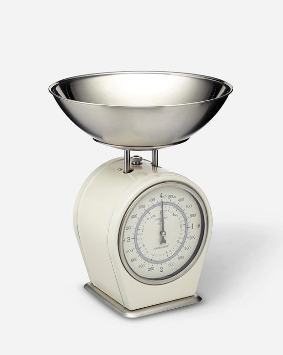 Living Nostalgia Antique Cream Mechanical Scales