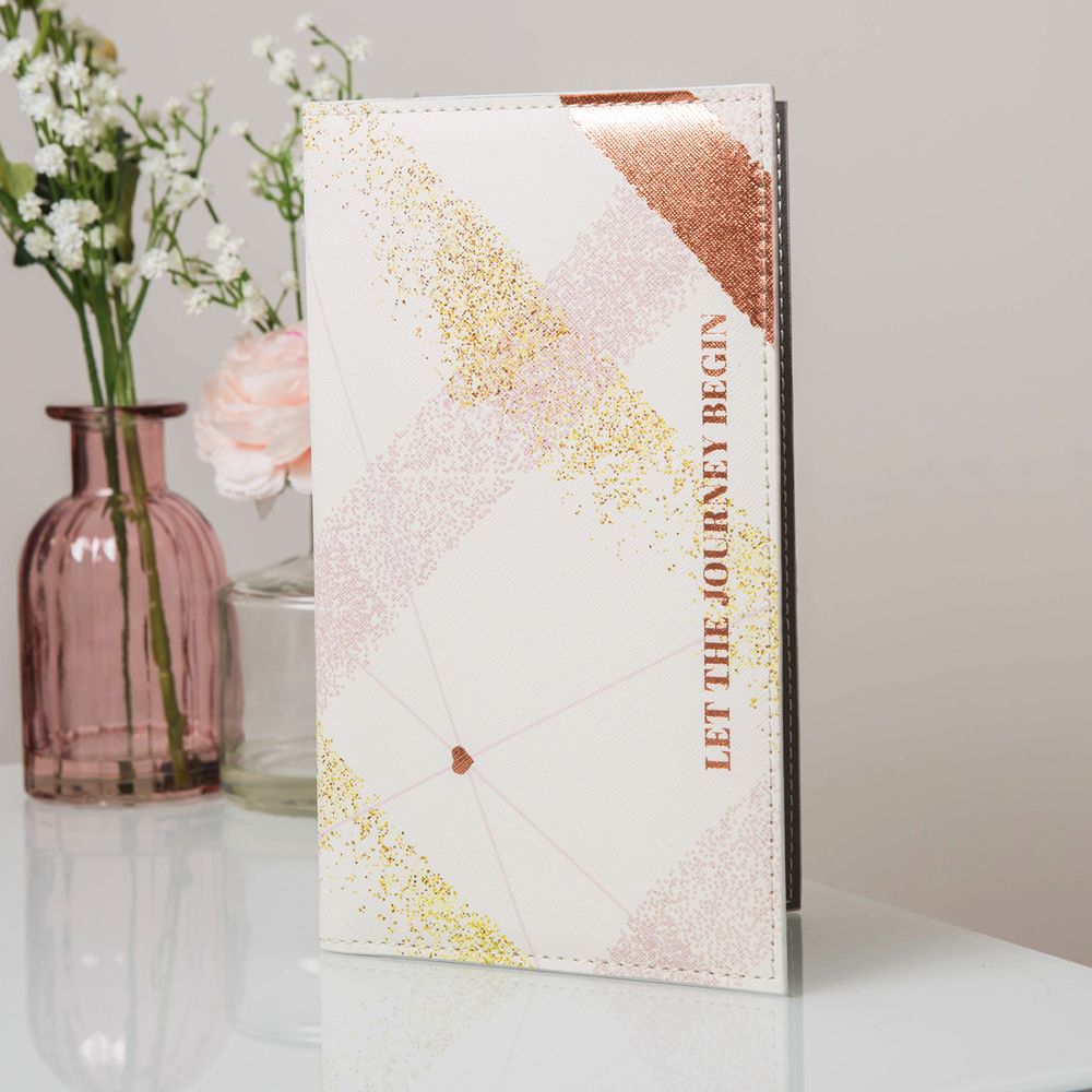 Rose Gold Travel Wallet - Default Title - Foy and Company