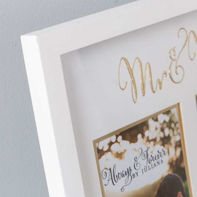 Mr  Mrs Photo Frame 6x 4