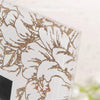 Amore Pale Grey Glass Gold Floral Frame 4 X 6