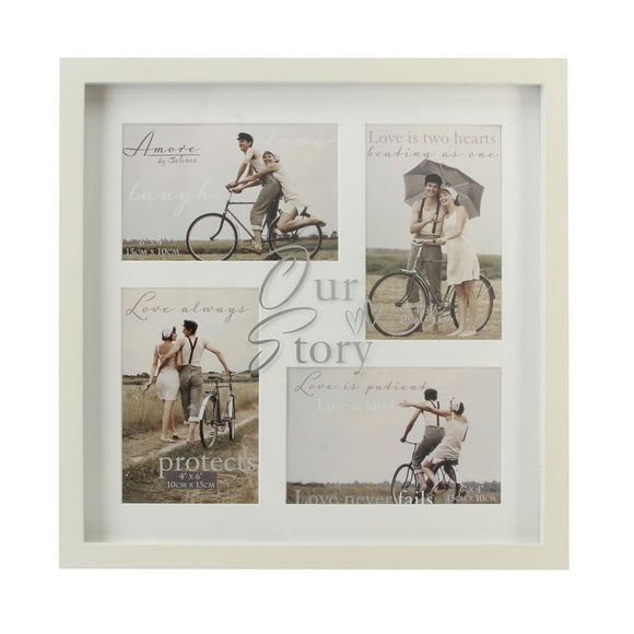 Amore Our Story Wedding Collage Photo Frame