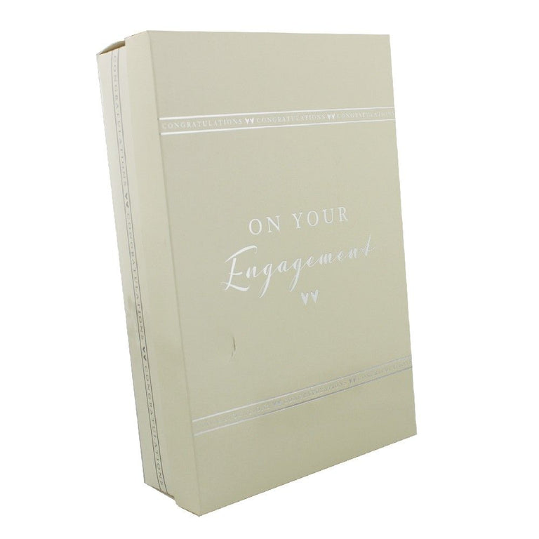 Amore Champagne Flute Set  Newly Engaged