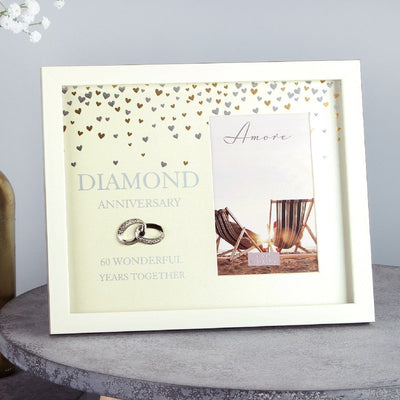 Showered with Love Frame  Diamond Anniversary