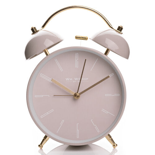 Double Bell Alarm Clock - Pink
