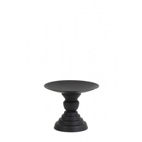 Pozzo Matt Black Candle Holder